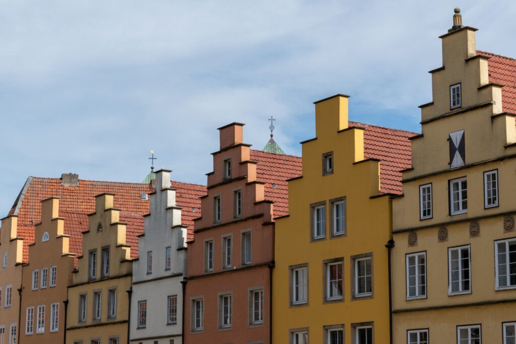 Häuserzeile am Markt
