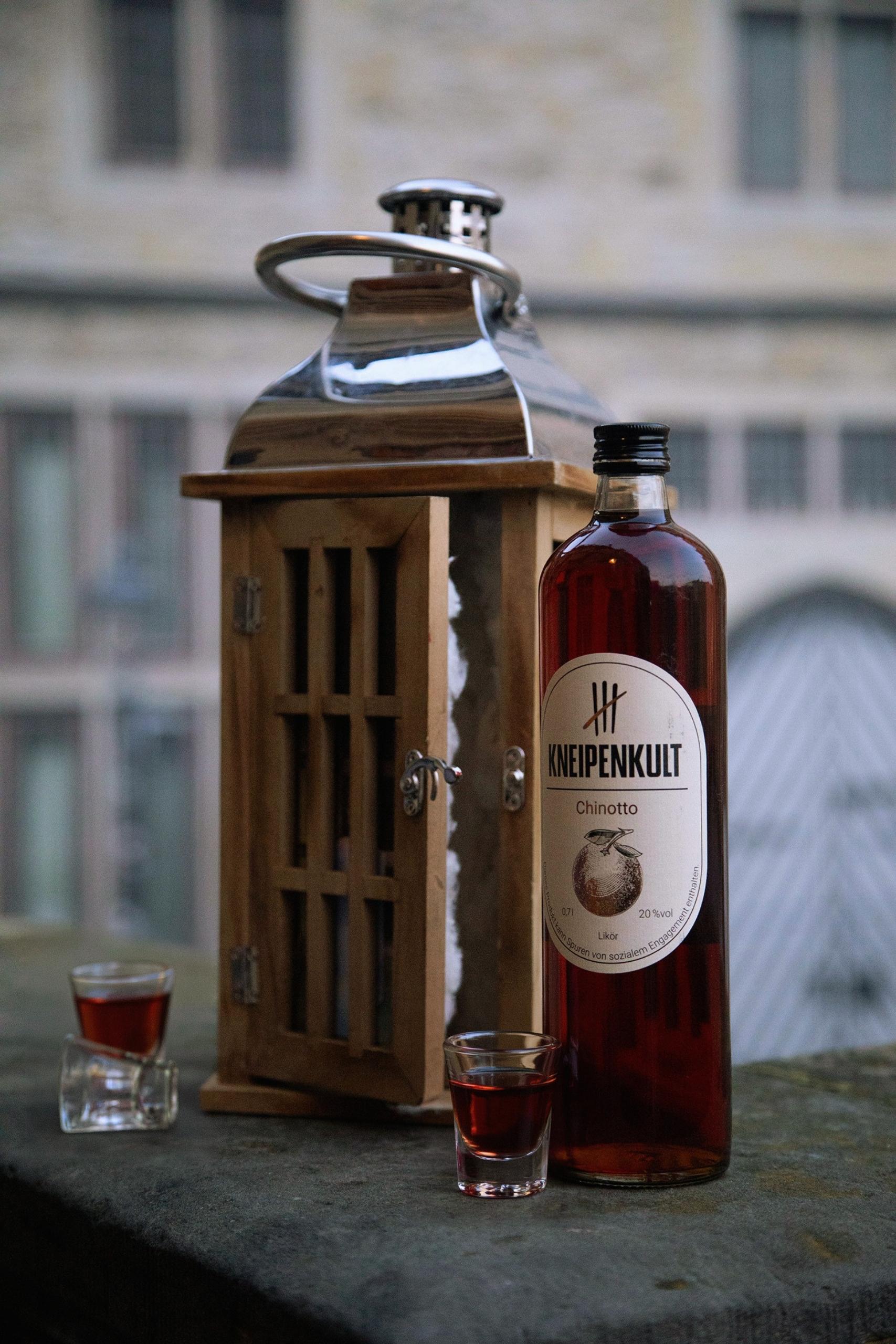 Beschwipste Nachtwächter-Laterne